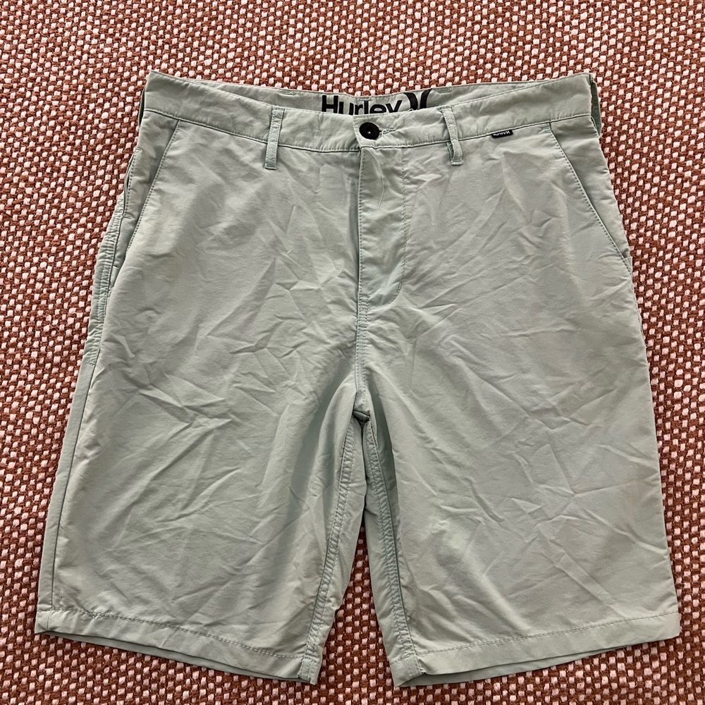 Hurley Men's Soft green Hybrid Shorts